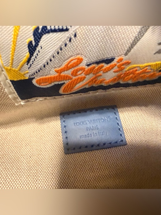 Louis Vuitton Denim Rush Bum Bag with Gold Hardware - Picture 15 of 15